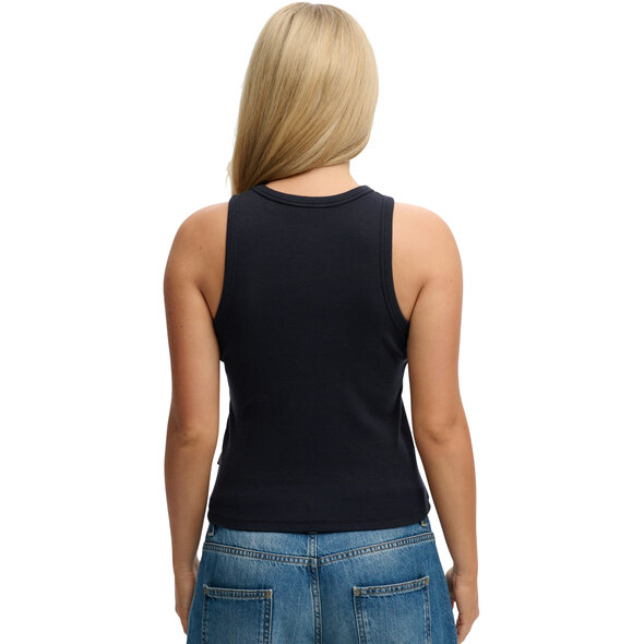 SUPERDRY ESSENTIAL LOGO ΑΜΑΝΙΚΗ ΜΠΛΟΥΖΑ ΓΥΝΑΙΚΕΙΑ W6012171A-98T