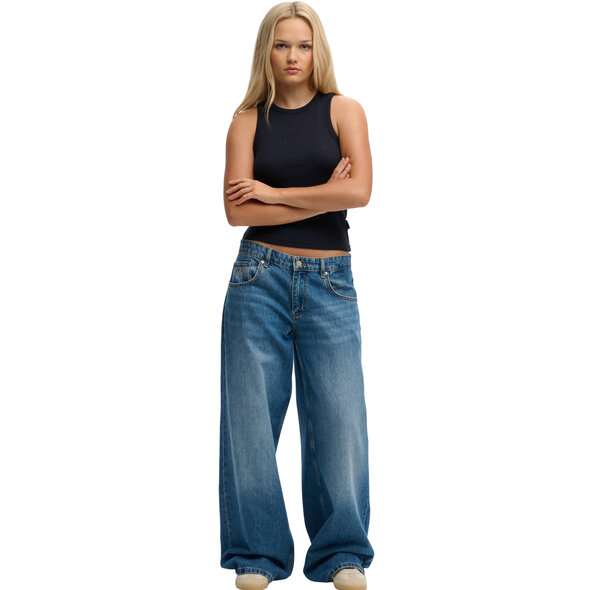 SUPERDRY ESSENTIAL LOGO ΑΜΑΝΙΚΗ ΜΠΛΟΥΖΑ ΓΥΝΑΙΚΕΙΑ W6012171A-98T