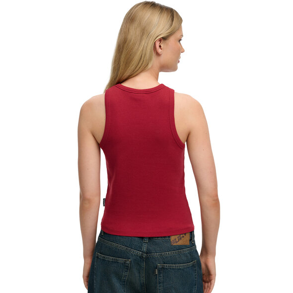 SUPERDRY ESSENTIAL LOGO ΑΜΑΝΙΚΗ ΜΠΛΟΥΖΑ ΓΥΝΑΙΚΕΙΑ W6012171A-ZUD