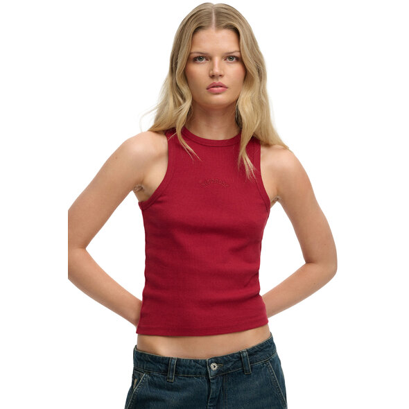 SUPERDRY ESSENTIAL LOGO ΑΜΑΝΙΚΗ ΜΠΛΟΥΖΑ ΓΥΝΑΙΚΕΙΑ W6012171A-ZUD