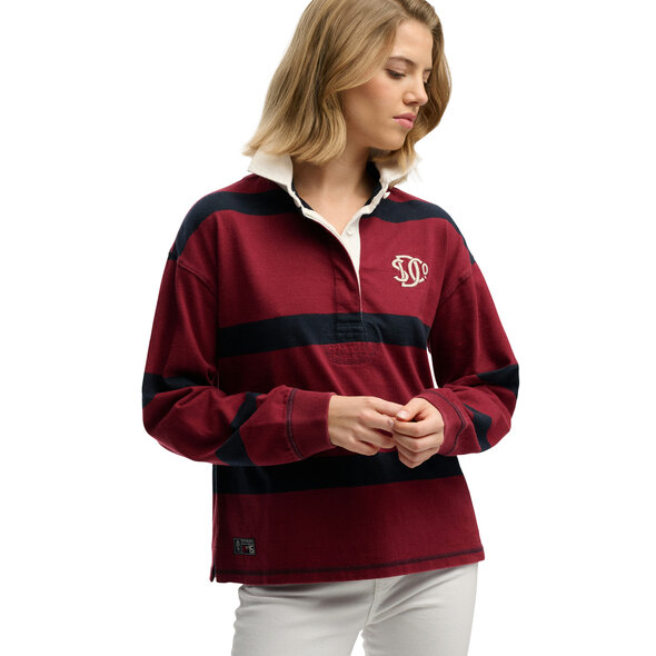 SUPERDRY HERITAGE STRIPE RUGBY POLO ΜΠΛΟΥΖΑ ΓΥΝΑΙΚΕΙΑ W6012212A-K9P