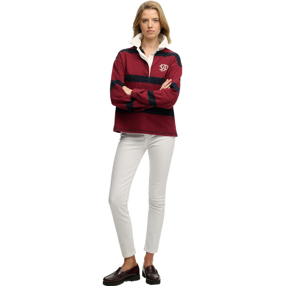 SUPERDRY HERITAGE STRIPE RUGBY POLO ΜΠΛΟΥΖΑ ΓΥΝΑΙΚΕΙΑ W6012212A-K9P