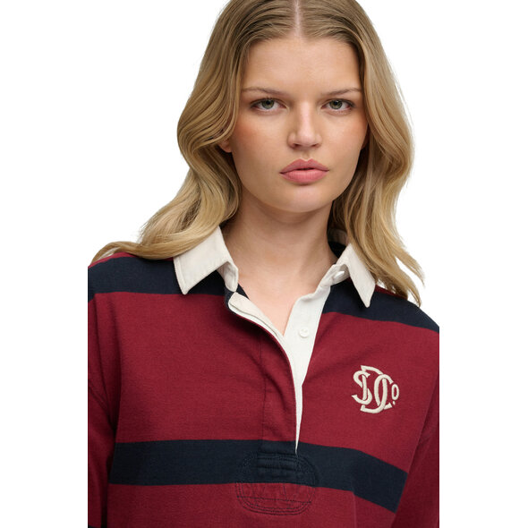SUPERDRY HERITAGE STRIPE RUGBY POLO ΜΠΛΟΥΖΑ ΓΥΝΑΙΚΕΙΑ W6012212A-K9P