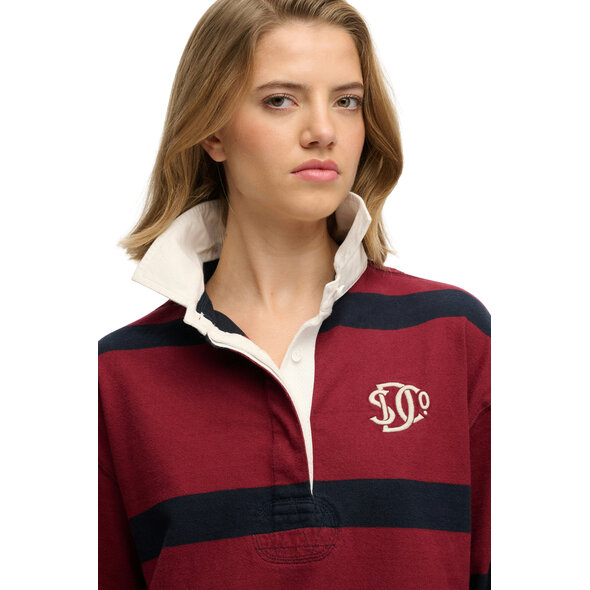 SUPERDRY HERITAGE STRIPE RUGBY POLO ΜΠΛΟΥΖΑ ΓΥΝΑΙΚΕΙΑ W6012212A-K9P
