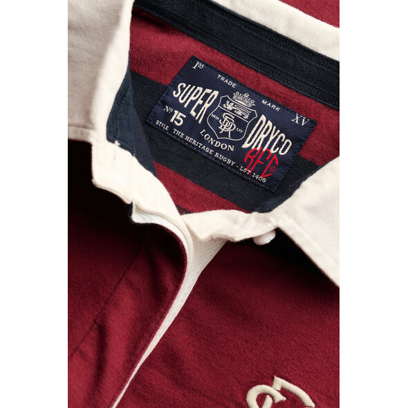 SUPERDRY HERITAGE STRIPE RUGBY POLO ΜΠΛΟΥΖΑ ΓΥΝΑΙΚΕΙΑ W6012212A-K9P