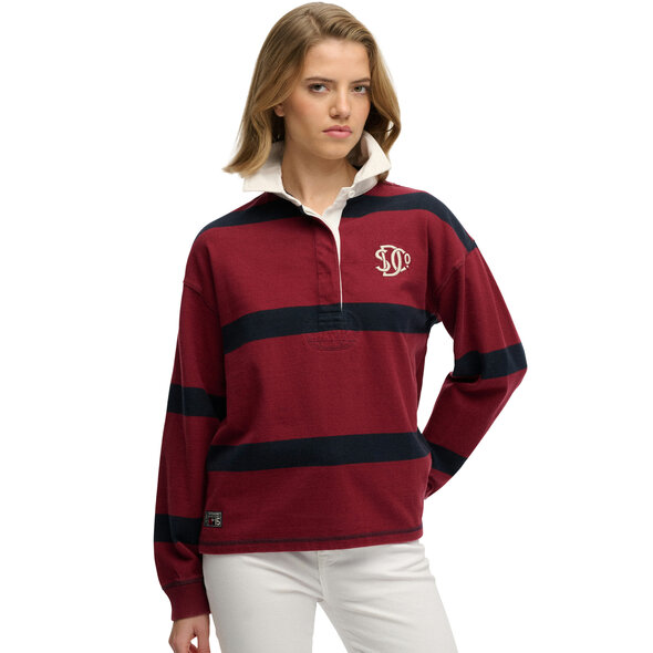 SUPERDRY HERITAGE STRIPE RUGBY POLO ΜΠΛΟΥΖΑ ΓΥΝΑΙΚΕΙΑ W6012212A-K9P