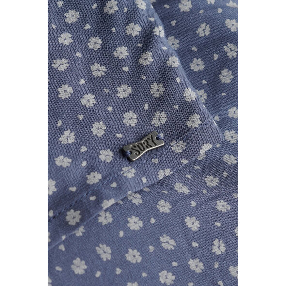 SUPERDRY  BUTTON WOVEN TOP ΜΠΛΟΥΖΑ ΓΥΝΑΙΚΕΙΑ W6012219A-K7H