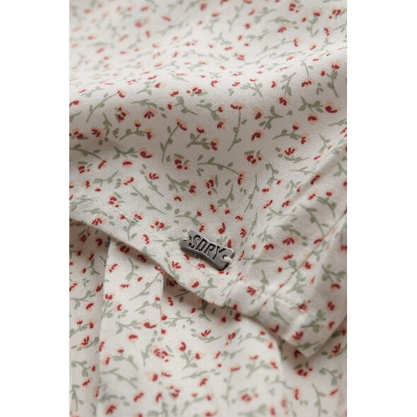 SUPERDRY  BUTTON WOVEN TOP ΜΠΛΟΥΖΑ ΓΥΝΑΙΚΕΙΑ W6012219A-L1D
