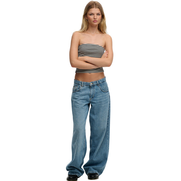 SUPERDRY JERSEY BANDEAU ΜΠΛΟΥΖΑ ΓΥΝΑΙΚΕΙΟ W6012223A-D4F