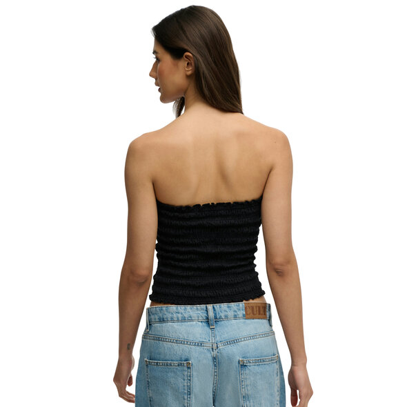 SUPERDRY SMOCKED JERSEY BANDEAU ΜΠΛΟΥΖΑ ΓΥΝΑΙΚΕΙΑ W6012225A-02A