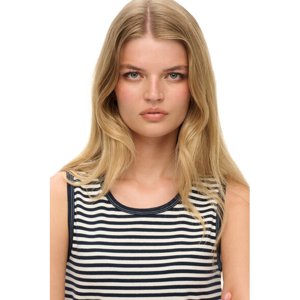 SUPERDRY JERSEY STRIPE ΑΜΑΝΙΚΗ ΜΠΛΟΥΖΑ ΓΥΝΑΙΚΕΙΑ W6012243A-D4F