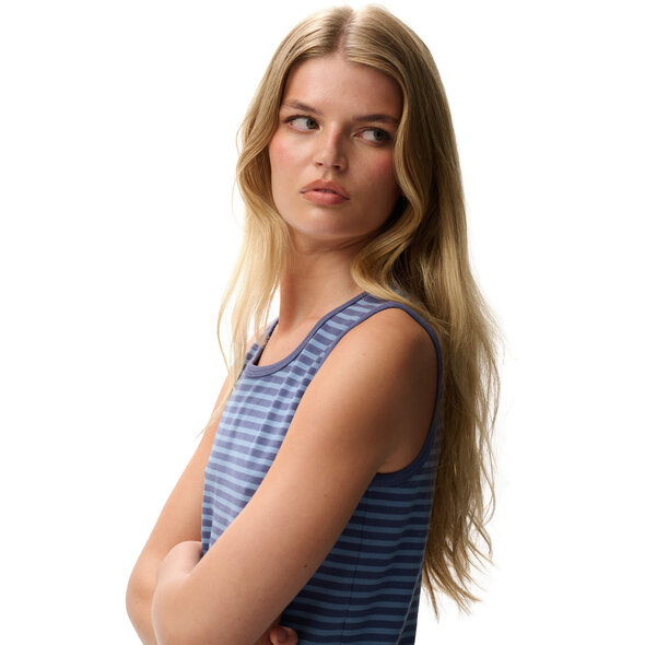 SUPERDRY JERSEY STRIPE ΑΜΑΝΙΚΗ ΜΠΛΟΥΖΑ ΓΥΝΑΙΚΕΙΑ W6012243A-K1T