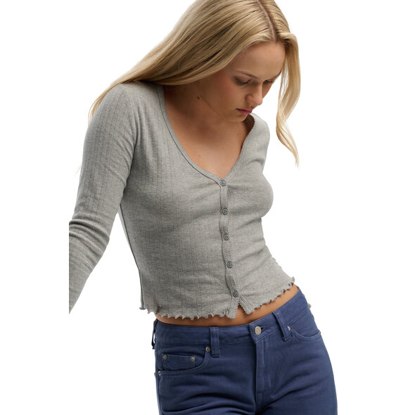 SUPERDRY ESS POINTELLE ΠΛΕΚΤΗ ΖΑΚΕΤΑ ΓΥΝΑΙΚΕΙΑ W6012246A-07Q