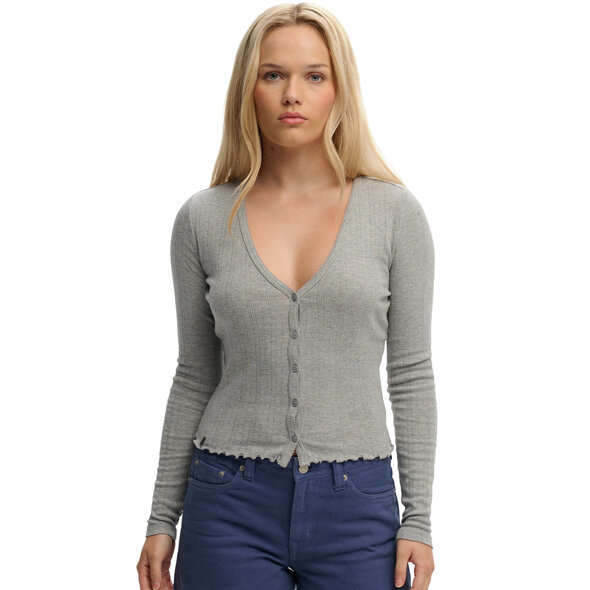 SUPERDRY ESS POINTELLE ΠΛΕΚΤΗ ΖΑΚΕΤΑ ΓΥΝΑΙΚΕΙΑ W6012246A-07Q
