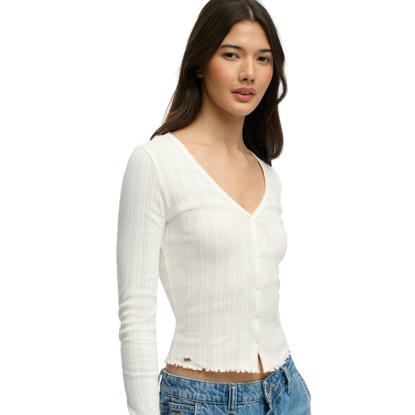 SUPERDRY ESS POINTELLE ΠΛΕΚΤΗ ΖΑΚΕΤΑ ΓΥΝΑΙΚΕΙΑ W6012246A-71D