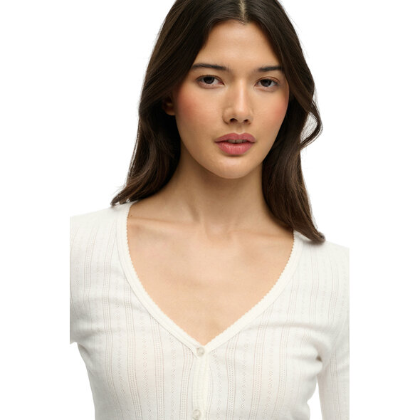 SUPERDRY ESS POINTELLE ΠΛΕΚΤΗ ΖΑΚΕΤΑ ΓΥΝΑΙΚΕΙΑ W6012246A-71D