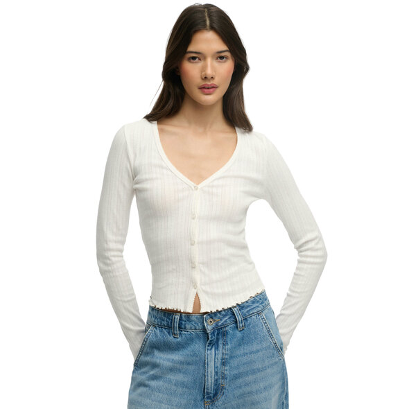 SUPERDRY ESS POINTELLE ΠΛΕΚΤΗ ΖΑΚΕΤΑ ΓΥΝΑΙΚΕΙΑ W6012246A-71D
