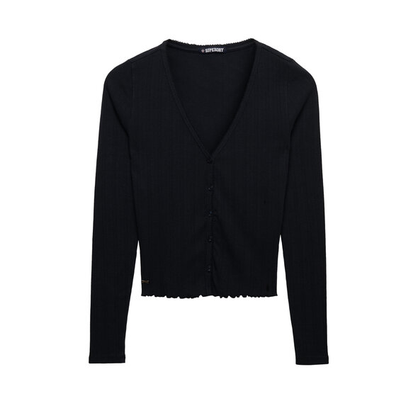 SUPERDRY ESS POINTELLE ΠΛΕΚΤΗ ΖΑΚΕΤΑ ΓΥΝΑΙΚΕΙΑ W6012246A-98T