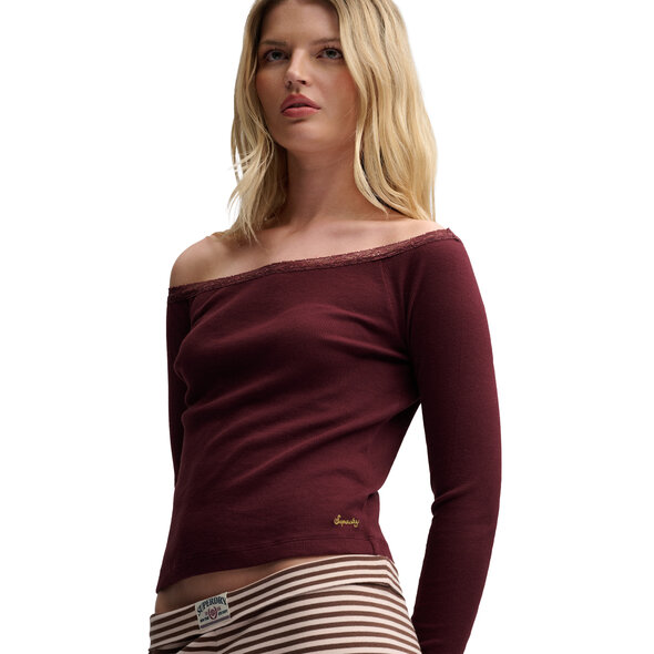 SUPERDRY ATH ESS LACE ΜΠΛΟΥΖΑ ΓΥΝΑΙΚΕΙΑ W6012269A-1KD