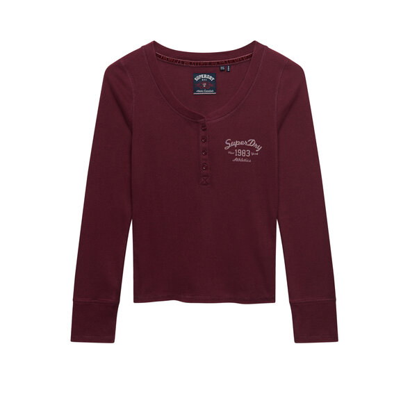 SUPERDRY ATHLETIC BUTTON DOWN ΜΠΛΟΥΖΑ ΓΥΝΑΙΚΕΙΑ W6012281A-1KD