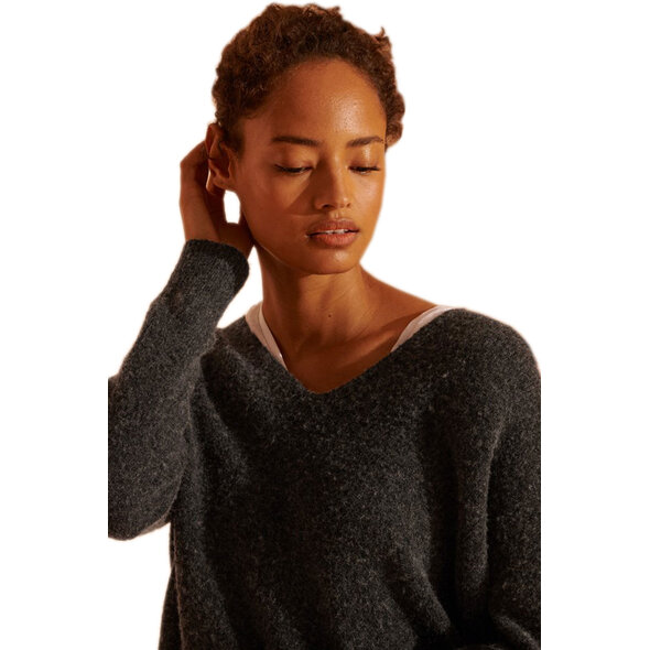 SUPERDRY ISABELLA SLOUCH VEE ΠΛΕΚΤΟ ΓΥΝΑΙΚEIO W6110064A-3UK