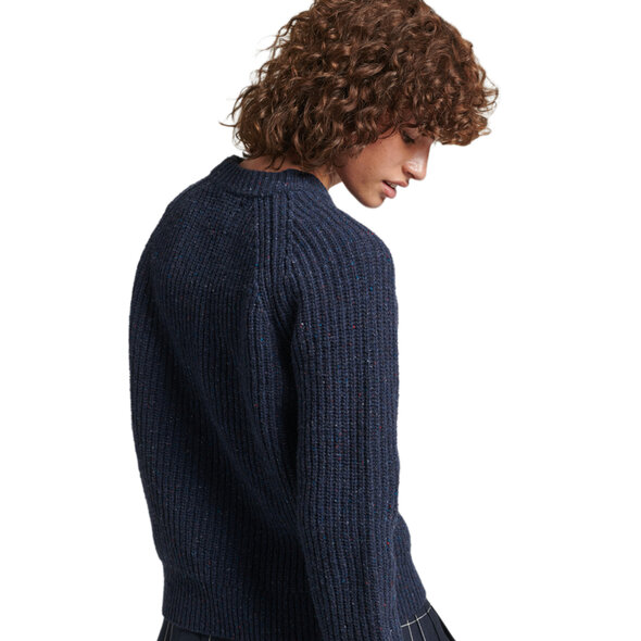 SUPERDRY TWEED RIB ΠΛΕΚΤΟ ΓΥΝΑΙΚEIO W6110342A-6AV