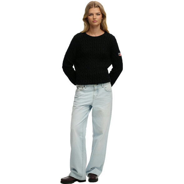 SUPERDRY SLOUCHY CABLE ΠΛΕΚΤΟ ΓΥΝΑΙΚΕΙΟ W6110610A-02A