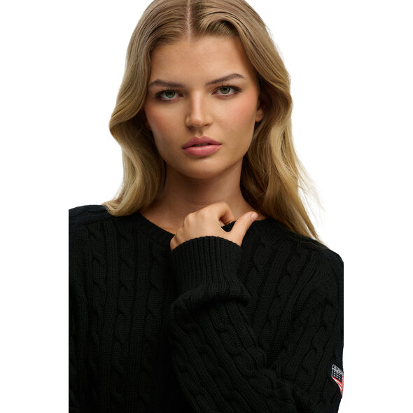 SUPERDRY SLOUCHY CABLE ΠΛΕΚΤΟ ΓΥΝΑΙΚΕΙΟ W6110610A-02A