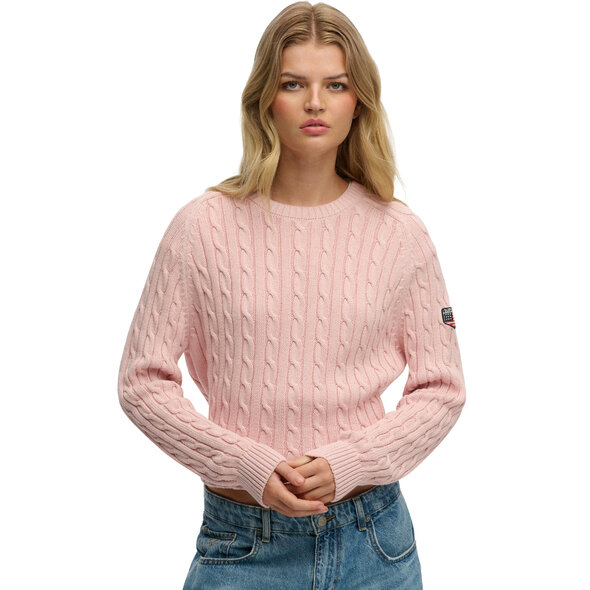 SUPERDRY SLOUCHY CABLE ΠΛΕΚΤΟ ΓΥΝΑΙΚΕΙΟ W6110610A-11R