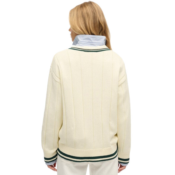 SUPERDRY CRICKET CLUB  ΠΛΕΚΤΟ ΓΥΝΑΙΚΕΙΟ W6110652A-71D