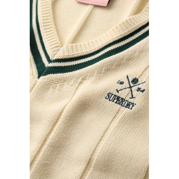 SUPERDRY CRICKET CLUB  ΠΛΕΚΤΟ ΓΥΝΑΙΚΕΙΟ W6110652A-71D