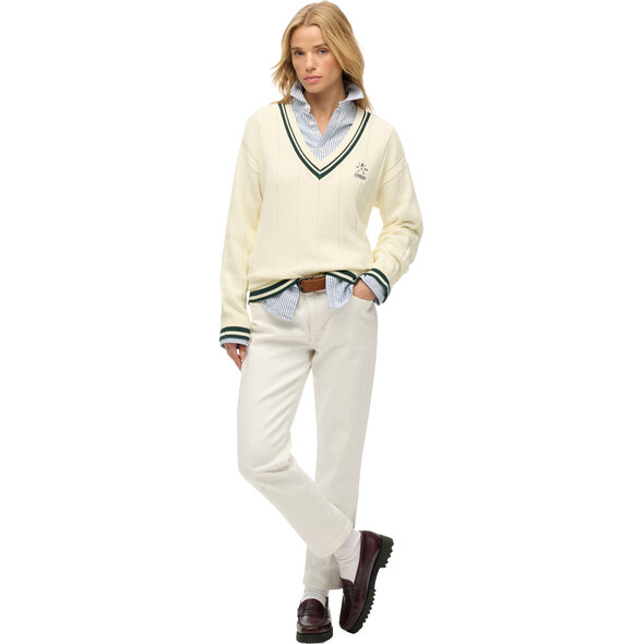 SUPERDRY CRICKET CLUB  ΠΛΕΚΤΟ ΓΥΝΑΙΚΕΙΟ W6110652A-71D
