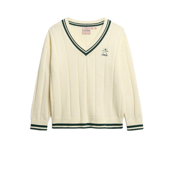 SUPERDRY CRICKET CLUB  ΠΛΕΚΤΟ ΓΥΝΑΙΚΕΙΟ W6110652A-71D