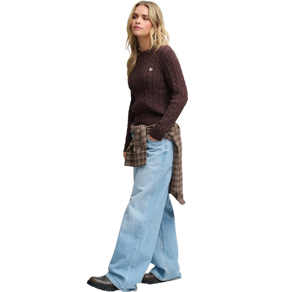 SUPERDRY ESSENTIALS ΠΛΕΚΤΟ ΓΥΝΑΙΚΕΙΟ W6110801A-8TP