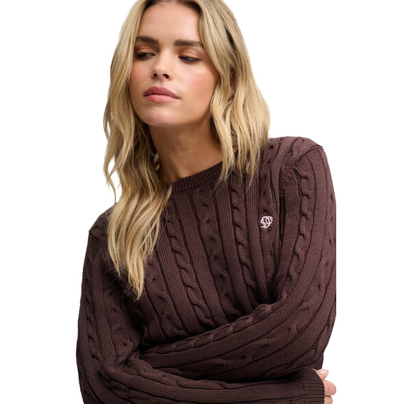SUPERDRY ESSENTIALS ΠΛΕΚΤΟ ΓΥΝΑΙΚΕΙΟ W6110801A-8TP