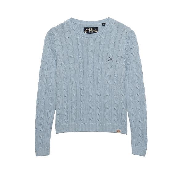 SUPERDRY ESSENTIALS ΠΛΕΚΤΟ ΓΥΝΑΙΚΕΙΟ W6110801A-TEB