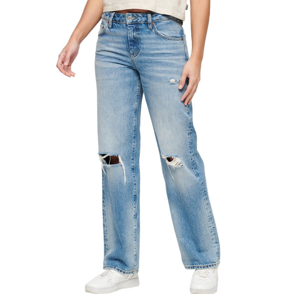 SUPERDRY DENIM ΠΑΝΤΕΛΟΝΙ ΓΥΝΑΙΚEIO W7011013A-8BD