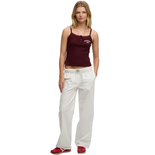 SUPERDRY COTTON LINEN ΠΑΝΤΕΛΟΝΙ ΓΥΝΑΙΚΕΙΟ W7011288A-01C