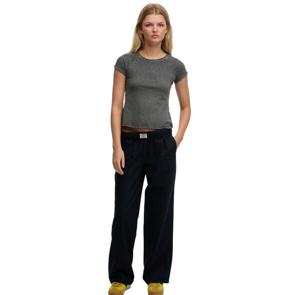 SUPERDRY COTTON LINEN ΠΑΝΤΕΛΟΝΙ ΓΥΝΑΙΚΕΙΟ W7011288A-98T