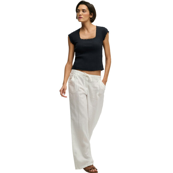SUPERDRY ΛΙΝΟ ΠΑΝΤΕΛΟΝΙ ΓΥΝΑΙΚΕΙΟ W7011294A-01C