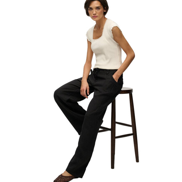 SUPERDRY ΛΙΝΟ ΠΑΝΤΕΛΟΝΙ ΓΥΝΑΙΚΕΙΟ W7011294A-02A