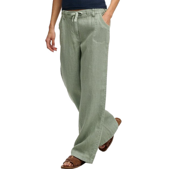 SUPERDRY ΛΙΝΟ ΠΑΝΤΕΛΟΝΙ ΓΥΝΑΙΚΕΙΟ W7011294A-1KN