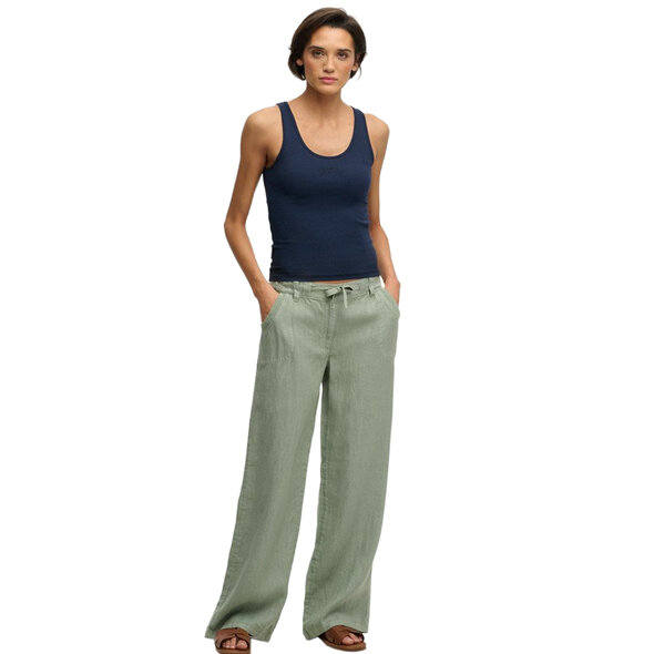 SUPERDRY ΛΙΝΟ ΠΑΝΤΕΛΟΝΙ ΓΥΝΑΙΚΕΙΟ W7011294A-1KN