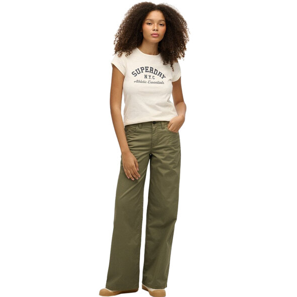 SUPERDRY BAGGY CHINO ΠΑΝΤΕΛΟΝΙ ΓΥΝΑΙΚΕΙΟ W7011313A-8MI