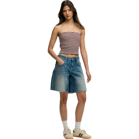 SUPERDRY BAGGY DENIM ΒΕΡΜΟΥΔΑ ΓΥΝΑΙΚΕΙΑ W7110492A-K3D