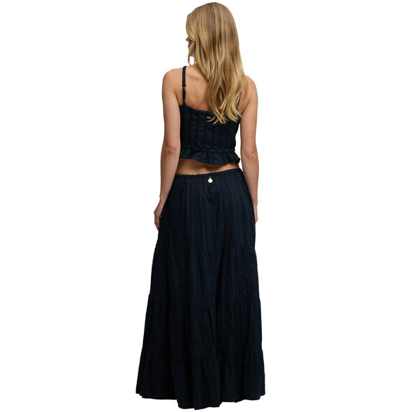 SUPERDRY TIERED MAXI ΦΟΥΣΤΑ ΓΥΝΑΙΚΕΙΑ W7210412A-98T