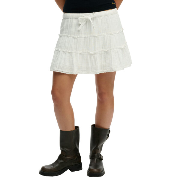SUPERDRY CHEESECLOTH TIERED MINI ΦΟΥΣΤΑ ΓΥΝΑΙΚΕΙΑ W7210424A-71D