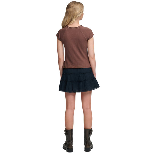 SUPERDRY CHEESECLOTH TIERED MINI ΦΟΥΣΤΑ ΓΥΝΑΙΚΕΙΑ W7210424A-98T