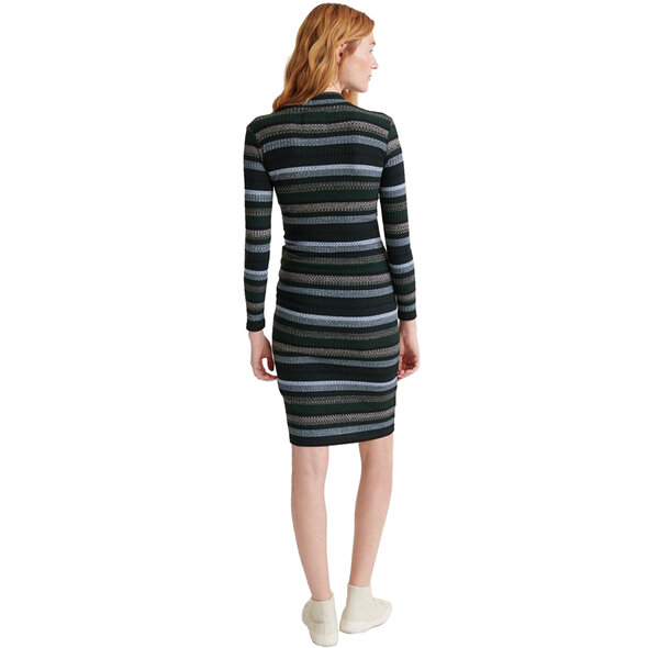 SUPERDRY STRIPE RIB MIDI ΦΟΡΕΜΑ ΓΥΝΑΙΚΕΙΟ W8000029A-2U7