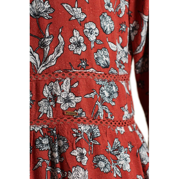 SUPERDRY 'RICHELLE' FLORAL ΦΟΡΕΜΑ ΓΥΝΑΙΚEIO W8010368A-4QY